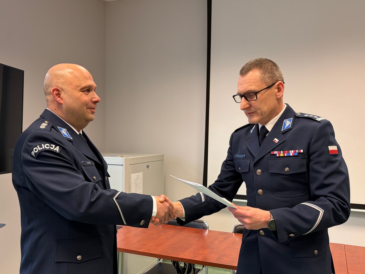 Zastępcy Komendanta Miejskiego Policji w Opolu powierzono nadkom. Bartoszowi Niedobie