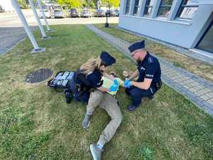 ćwiczenia sztabowe policjantów