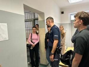 wizyta studentów