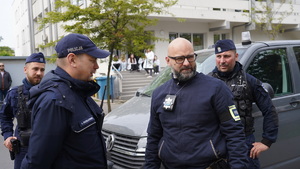 służby w trakcie ćwiczeń