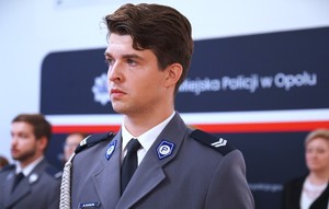 Zdjęcie: mianowany policjant.