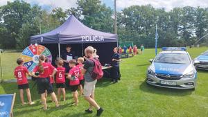 stoisko policyjne