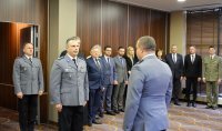 złożenie meldunku I Zastępcy  Komendanta Wojewódzkiego Policji w Opolu