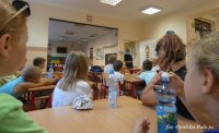 Spotkanie z dziećmi wypoczywającymi na półkoloniach w PSP nr1 w Opolu