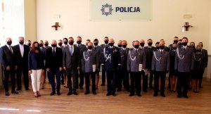 Obchody Święta Policji w Komendzie Miejskiej Policji w Opolu.