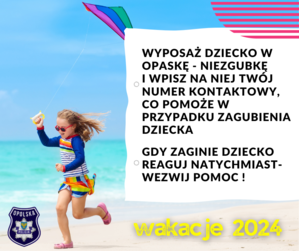 Zdjęcie przedstawia grafikę, związaną z bezpieczeństwem nad wodą.